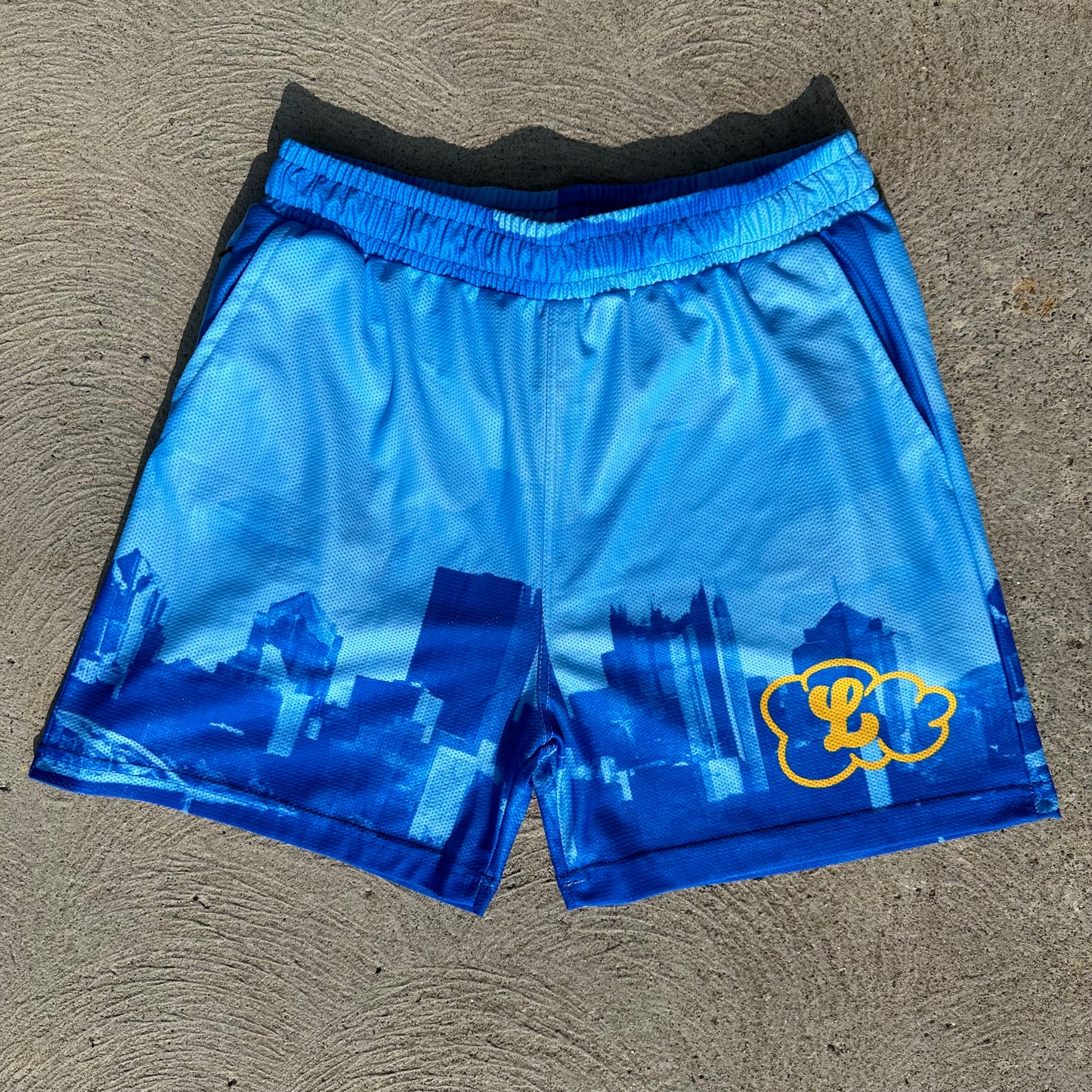 PGH SKYLINE SHORTS 'ROYAL BLUE'