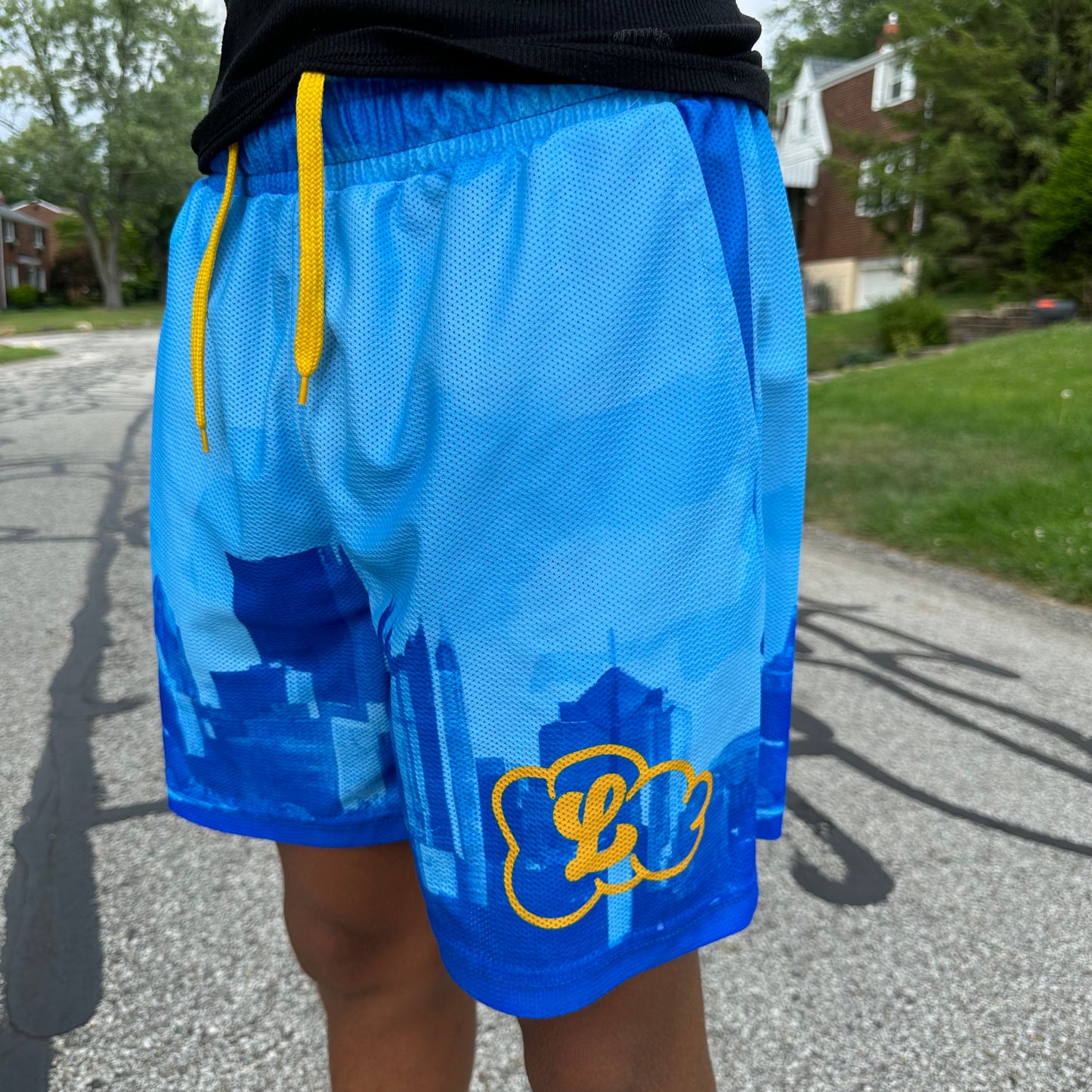 PGH SKYLINE SHORTS 'ROYAL BLUE'