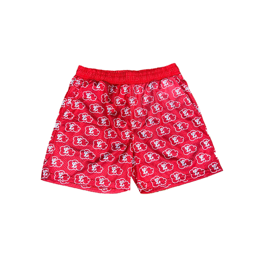 *SOLD OUT* CLOUD SHORTS 'RED/WHITE'