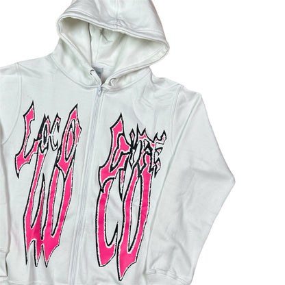 ZIP HOODIE ‘p¡nk & yt!’