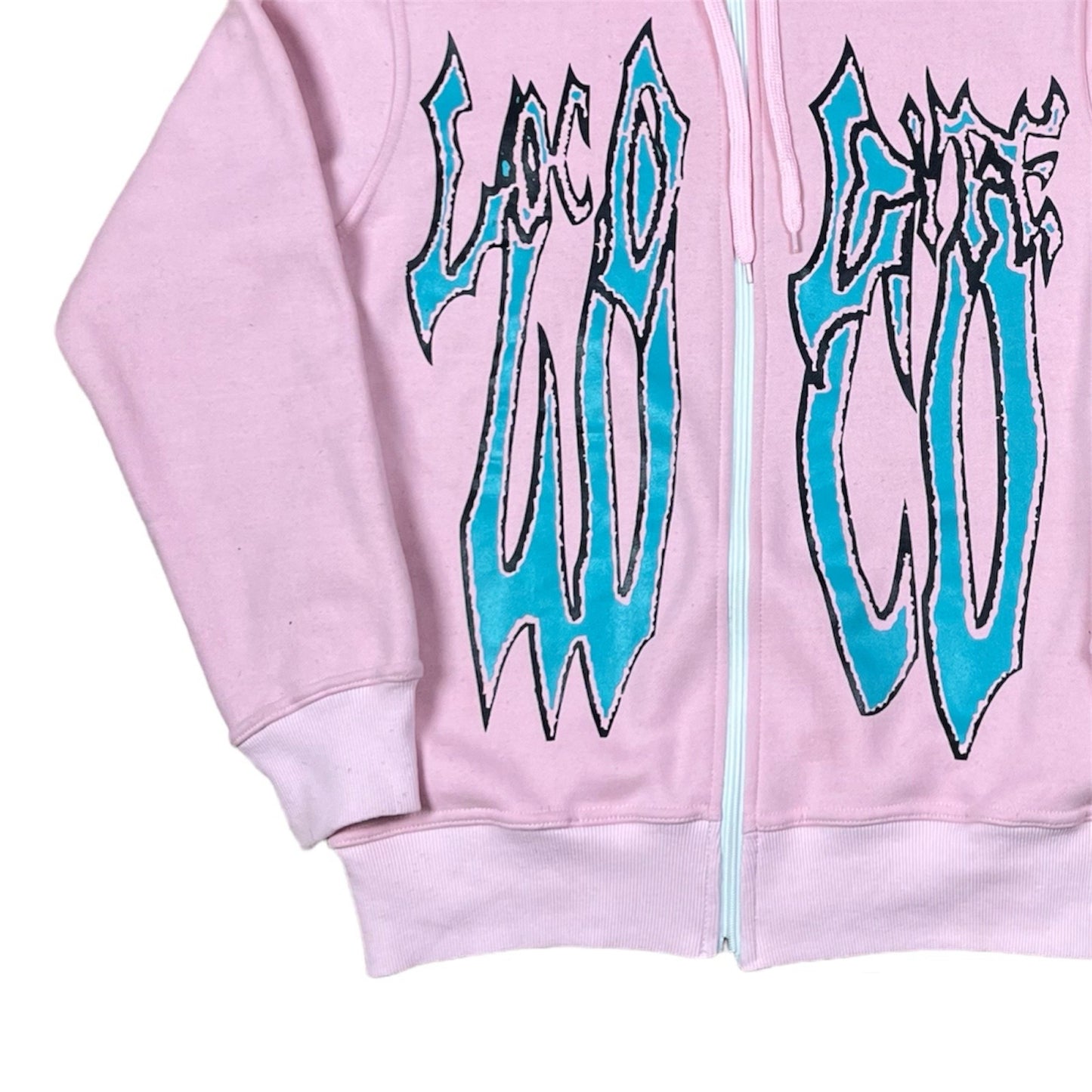 ZIP HOODIE ‘p¡nk & yt!’