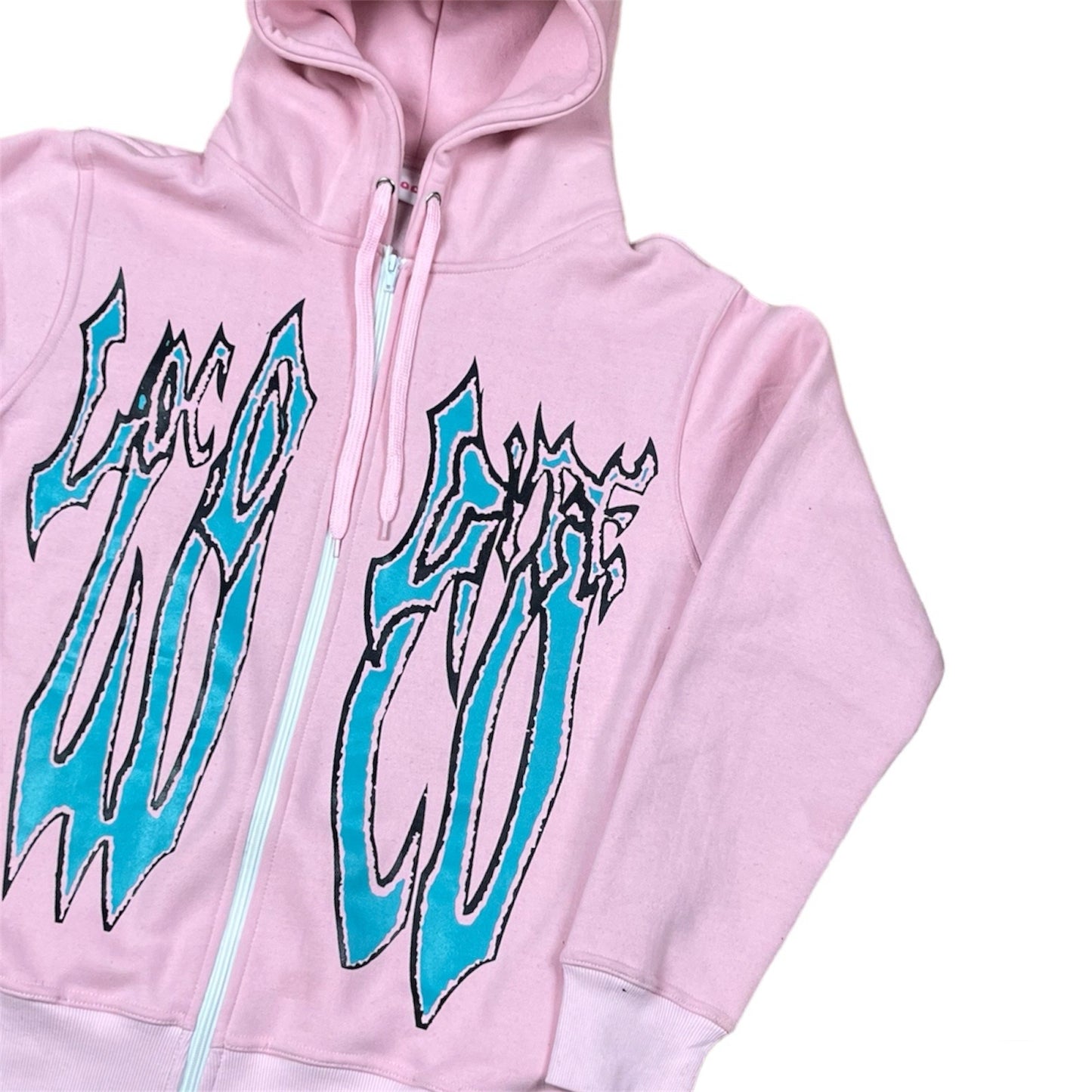 ZIP HOODIE ‘p¡nk & yt!’