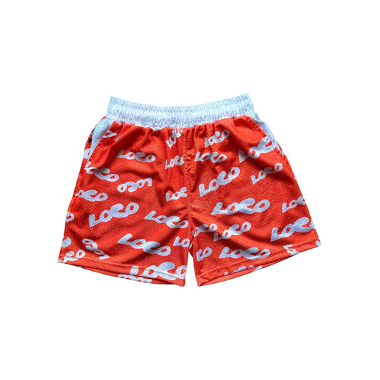 V2 GYM SHORT 'BLOOD ORANGE'
