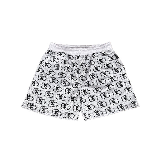 CLOUD SHORTS 'WHITE/BLACK'